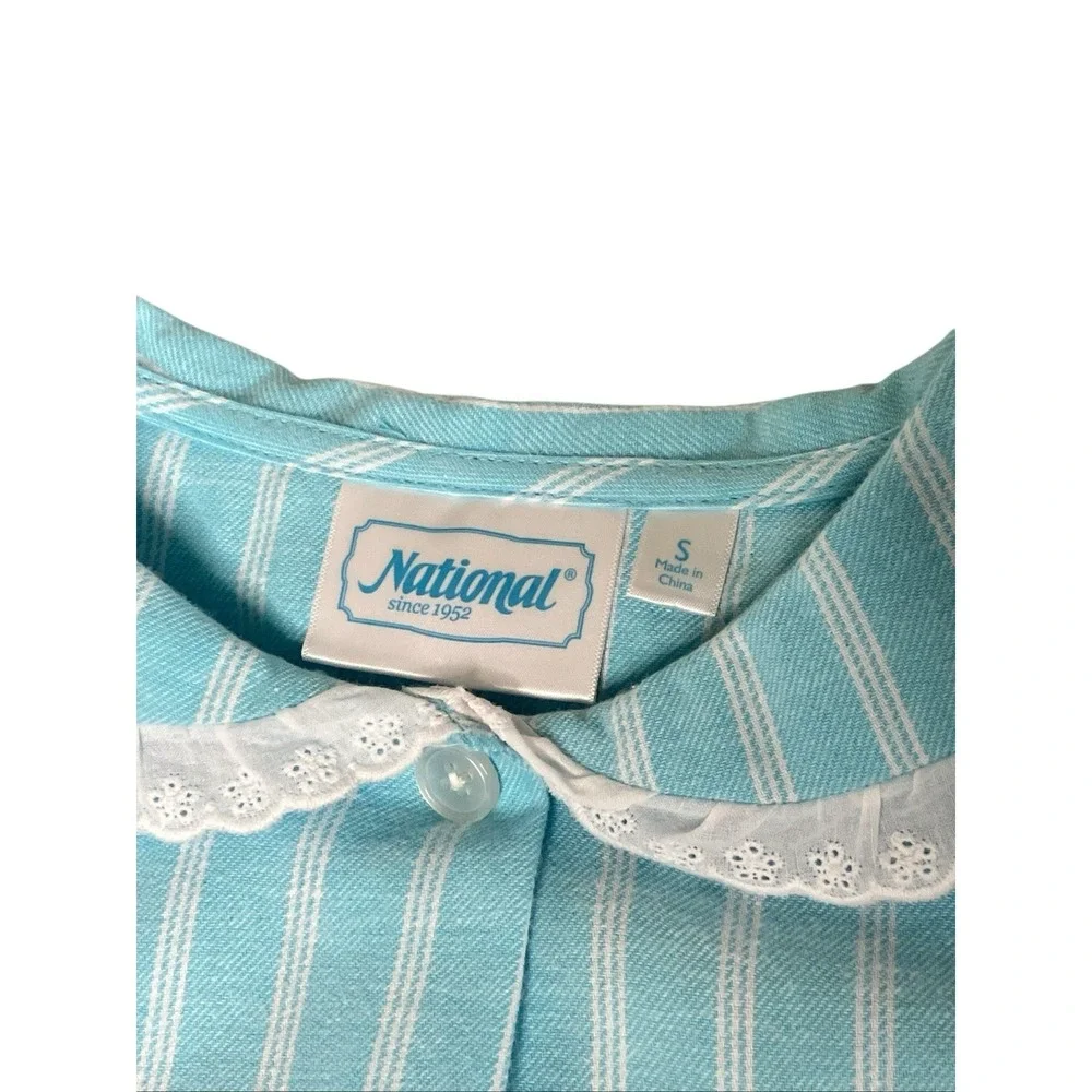 National Geographic blue stripe